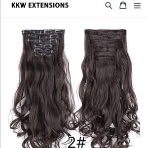 KKW hair extensions 22’’ brand new